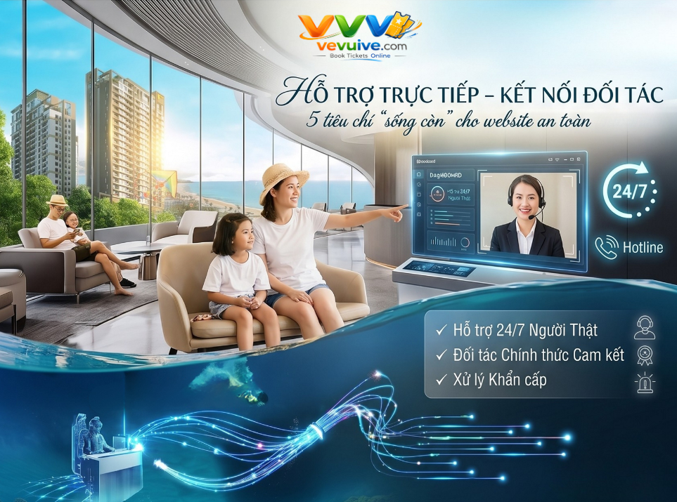Website đặt vé an toàn: Tiêu chí nào giúp bạn bảo vệ túi tiền khi du lịch?